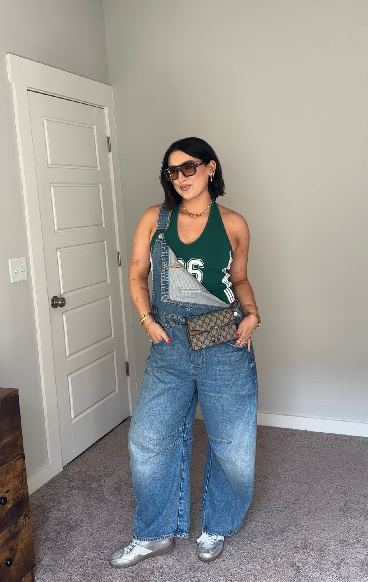 st. Patrick’s day fit 💖🌈🍀💫 top is from Marshalls and sneakers are old from target but linking similar! 