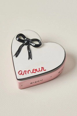 Amour Ceramic Heart Trinket Box | Anthropologie (US)
