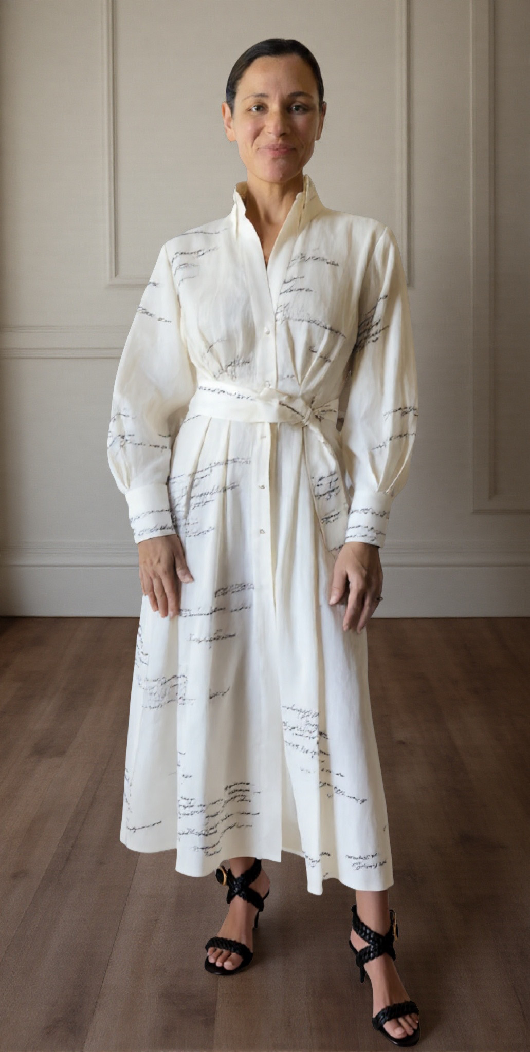 Change of a dress or in this case poem... ZIMMERMANN Dream Embroidered Shirt Dress in Cream Poem & ZIMMERMANN Helix Sandal 75 in Black 

 #LTKSeasonal #LTKOver40 #LTKShoeCrush