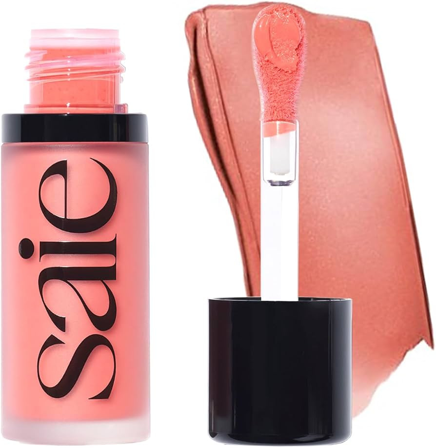 Saie Dew Liquid Blush for Cheeks - Hydrating Cream Blush Stick with a Blendable + Buildable Formu... | Amazon (US)