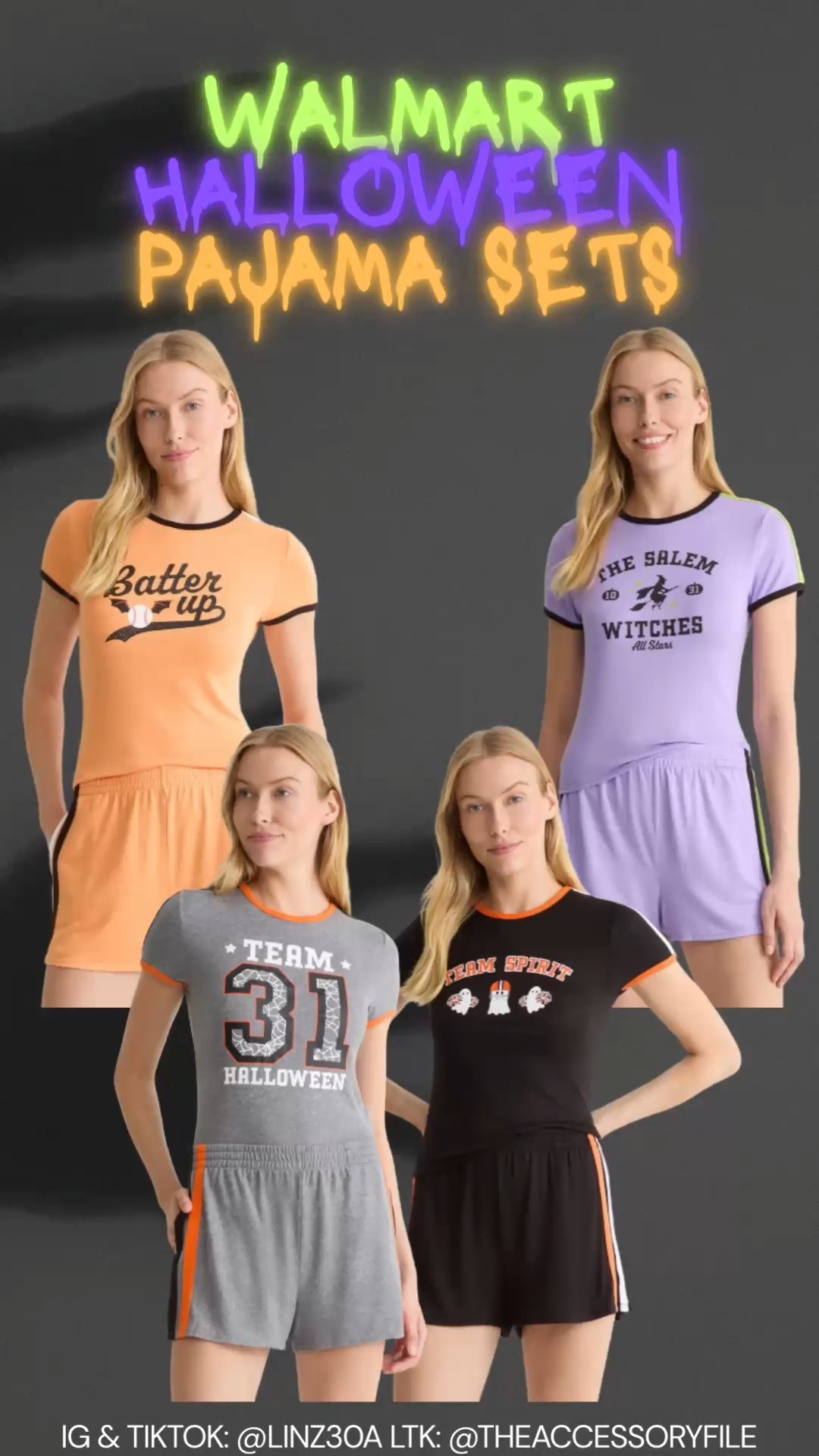 Halloween pajama shorts sets 

#LTKSeasonal #LTKFindsUnder50 #LTKFindsUnder100