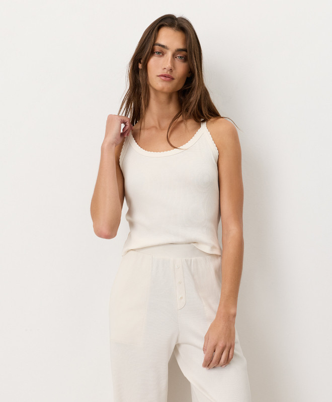 Women’s Clearance Dream Rib Cami made with Organic Cotton | Pact | Pact Apparel