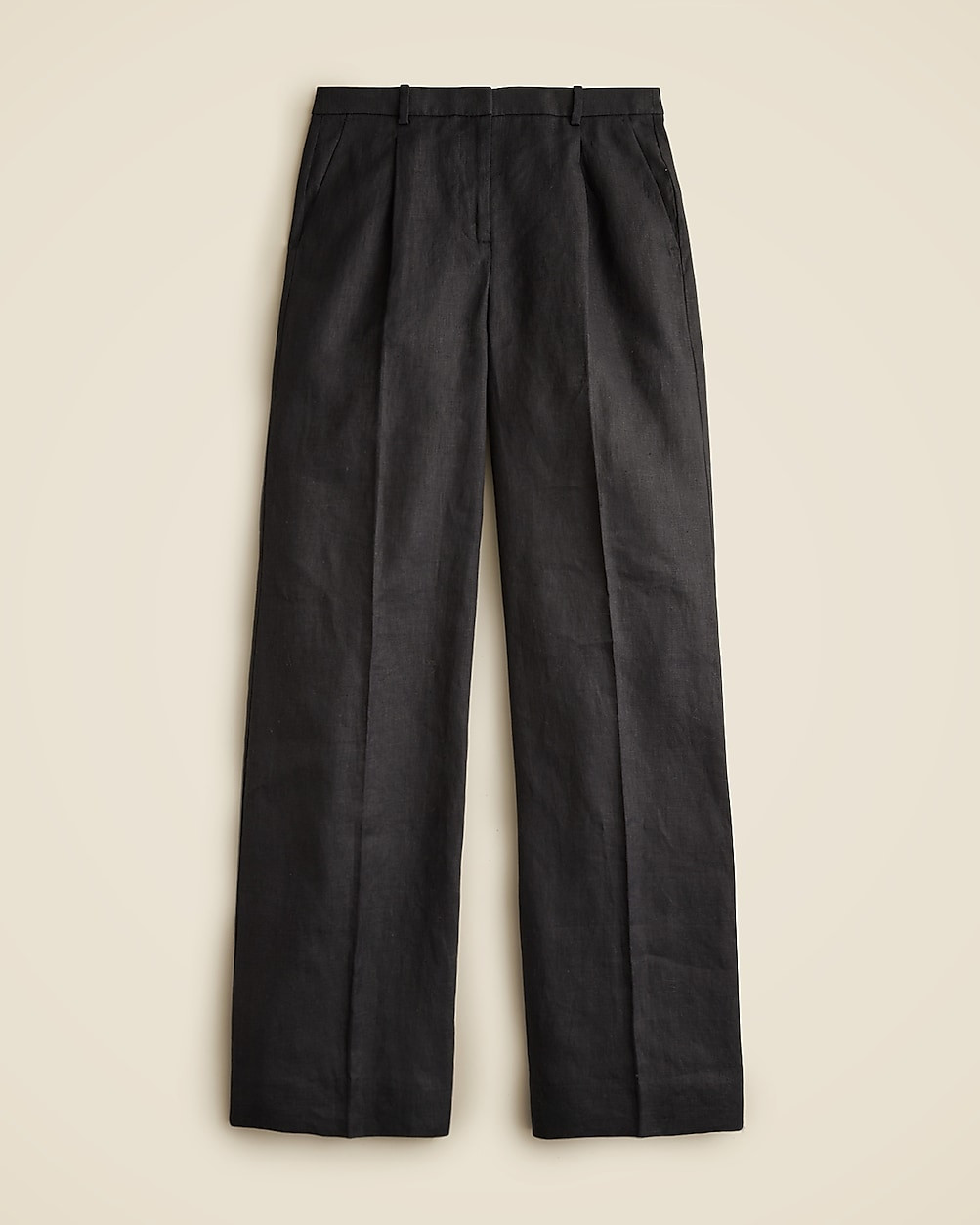 Tall new essential wide-leg pant in linen | J. Crew US