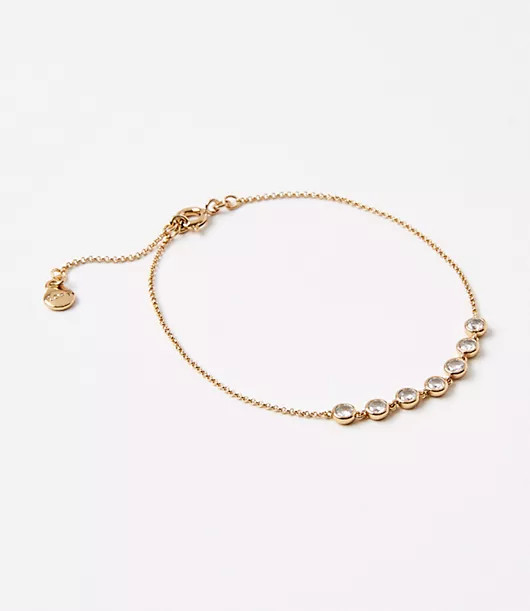 Loft Demi Fine Sparkle Dot Bracelet | LOFT