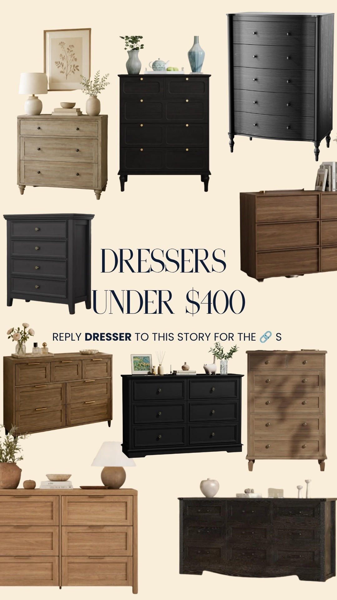 Gorgeous dressers well under $400 🤏🏼🤏🏼🤏🏼

#LTKfall #LTKhome