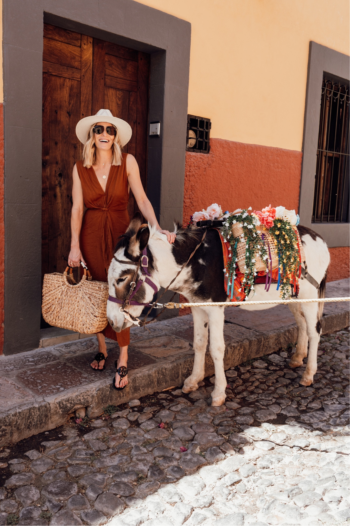 Love this dress for a beach trip🤍 similar straw purse and hat.

#LTKtravel #LTKswim #LTKFind