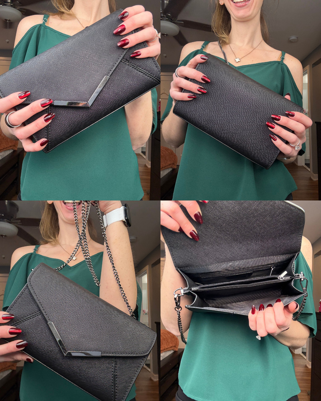 ✨ Black Clutch That Goes With Everything ✨

This Dexmay black clutch purse is the definition of sleek and timeless. It instantly elevates any outfit and works perfectly for holiday parties, dinner parties, date nights, weddings, and nights out.

The structured shape feels polished, the black color goes with literally everything, and the chain strap gives you the option to wear it as a shoulder bag or carry it as a clutch. It fits your essentials without feeling bulky — phone, cards, keys, lip gloss, all the important things.

This is one of those bags you’ll keep reaching for all season long and beyond. Perfect for festive outfits now and a staple for New Year’s Eve, special events, and going-out looks year-round.

Holiday + New Year SEO:
black clutch purse, evening clutch bag, holiday party purse, dinner party bag, going out purse, formal clutch, New Year’s Eve outfit accessories, wedding guest bag, small black purse

✨ Tap to shop — the finishing touch every outfit needs.

#LTKAccessories 

 

#LTKHoliday #LTKootd #LTKBeauty