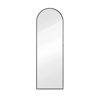 JimsMaison 22 in. W x 65 in. H Large Arched-Top Framed Wall Mounted Full Length Bathroom Vanity Mirr | The Home Depot
