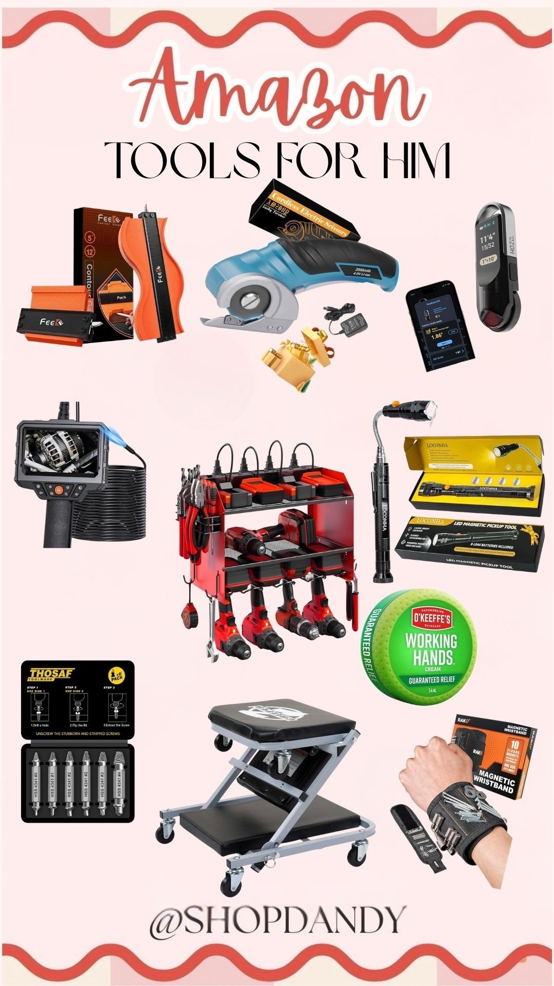 The perfect gifts for a handy man in your life! 

#LTKMens #LTKGiftGuide #LTKHoliday