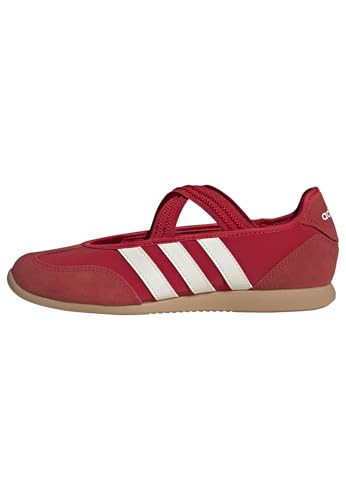 adidas Women's Barreda Mary Jane, Better Scarlet/Off White/Gum, 5.5 | Amazon (US)