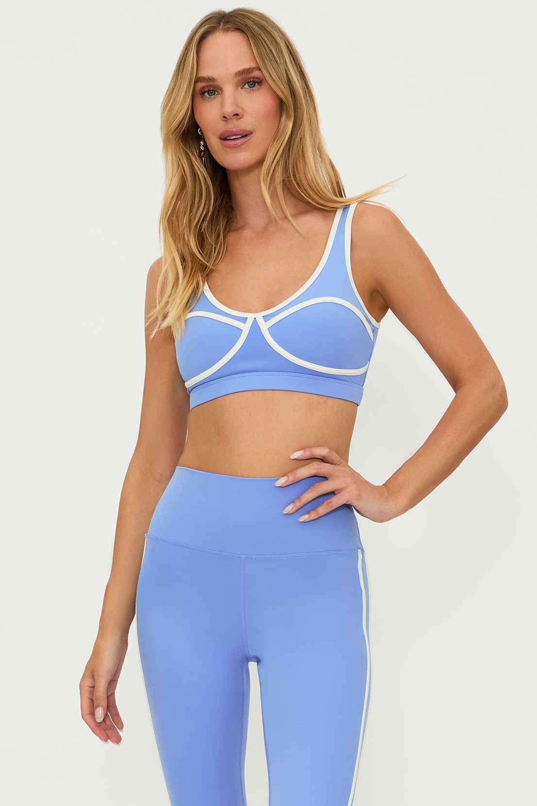 Olympia Top Alps Blue | Sports Bra | Beach Riot | Beach Riot