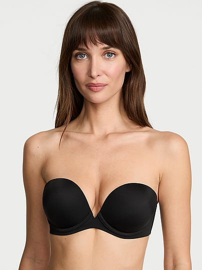 Invisible by Victoria’s Secret Push-Up Strapless Bra, Black, 36B - Women's Bras - Victoria's Secret | Victoria's Secret (US / CA )