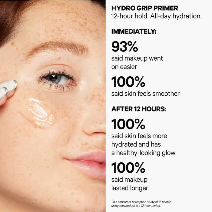 Hydro Grip Hydrating Makeup Primer with Hyaluronic Acid + Niacinamide | Sephora (US)