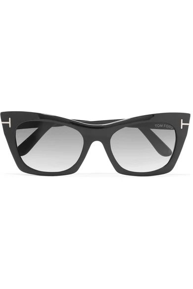 TOM FORD - Cat-eye Acetate Sunglasses - Black | NET-A-PORTER (UK & EU)