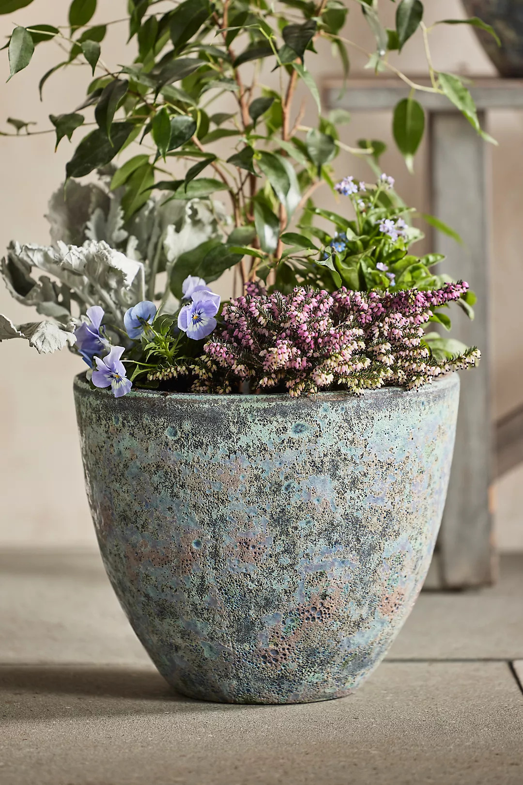 Barnacle Rounded Egg Planter | Anthropologie (US)