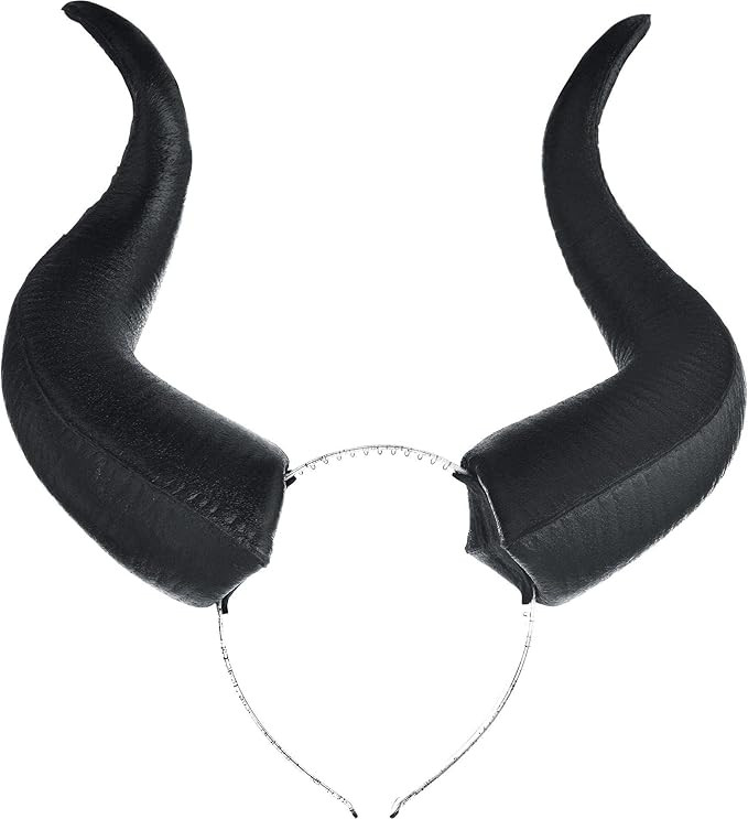 Suit Yourself Maleficent Horned Headband Halloween Costume Accessory for Adults, Disney's Sleepin... | Amazon (US)