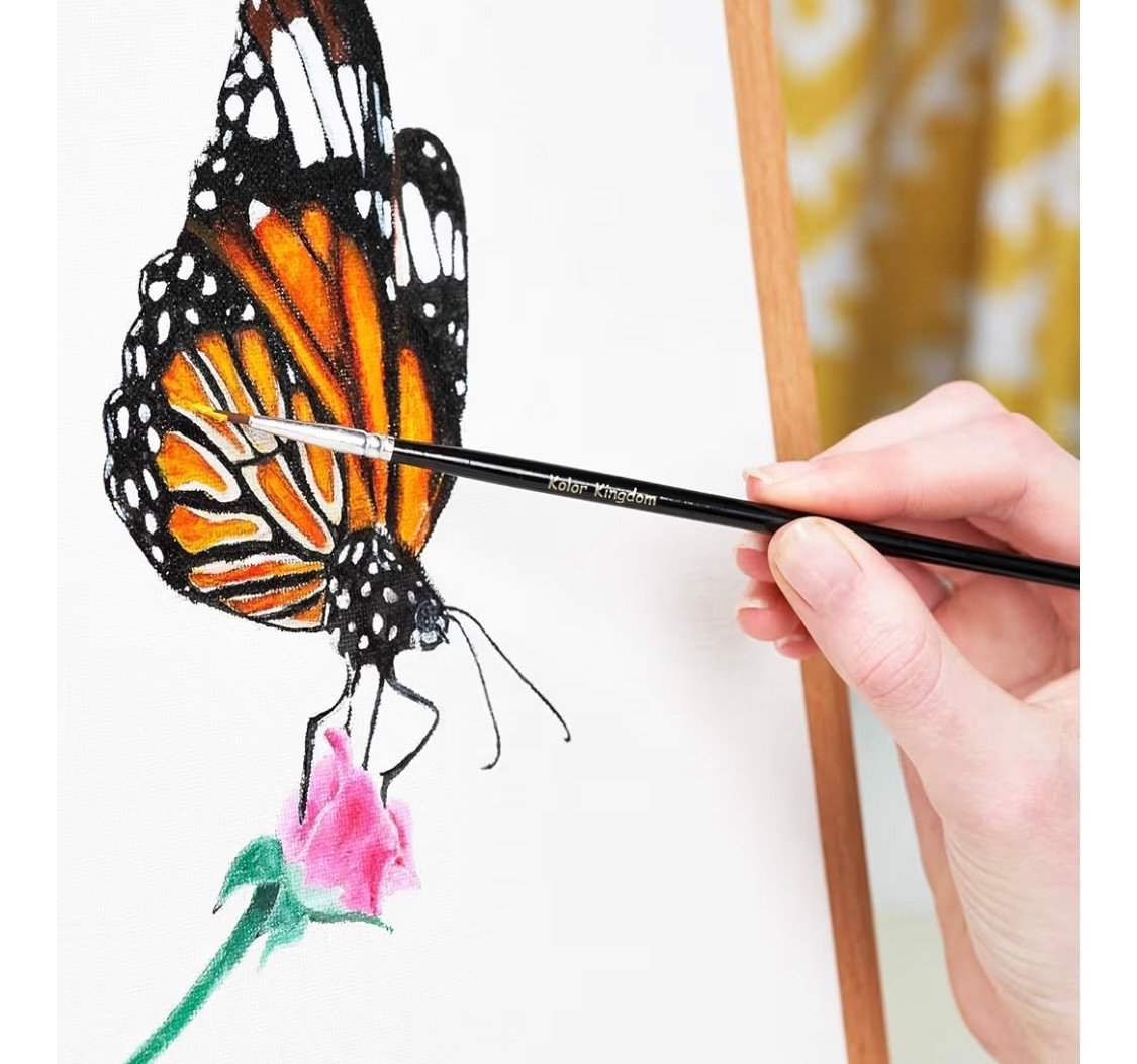 Acrylic Paint Set Canvas Art Paints 24 Colors Perfect Paint Finish (0.41oz,12 ml) With 3 Brushes - Painting Canvas, Paper, Wood, Rock, MDF, Ceramic & Fabric

#LTKBeauty #LTKvlog #LTKselfcare