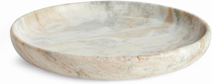 Napa Home & Garden Josephine Tray - Brown/White Marble - Elegant Serving Tray Brown,White | Amazon (US)