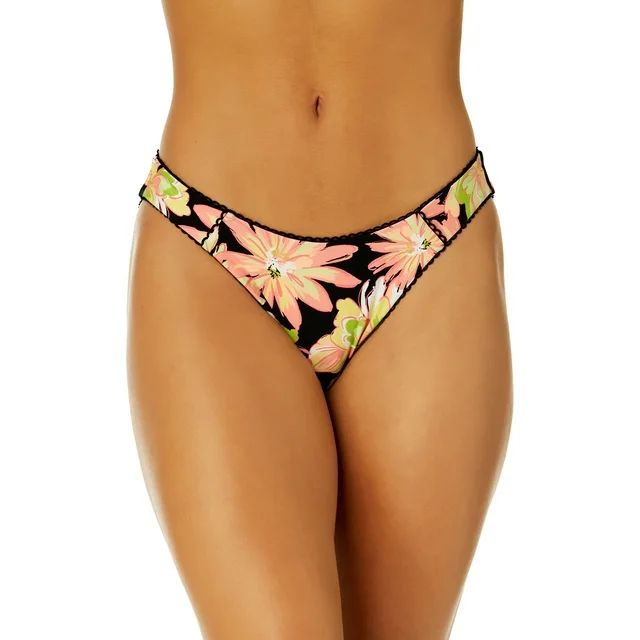 Celebrity Pink Juniors Floral Burst Bikini Bottoms, Sizes S-XXL | Walmart (US)