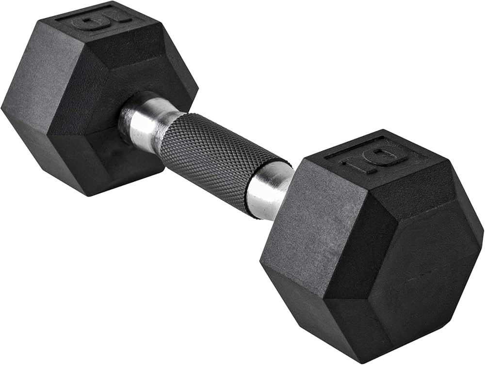 CAP Barbell Coated Hex Dumbbell Weight | Multiple Options | Amazon (US)