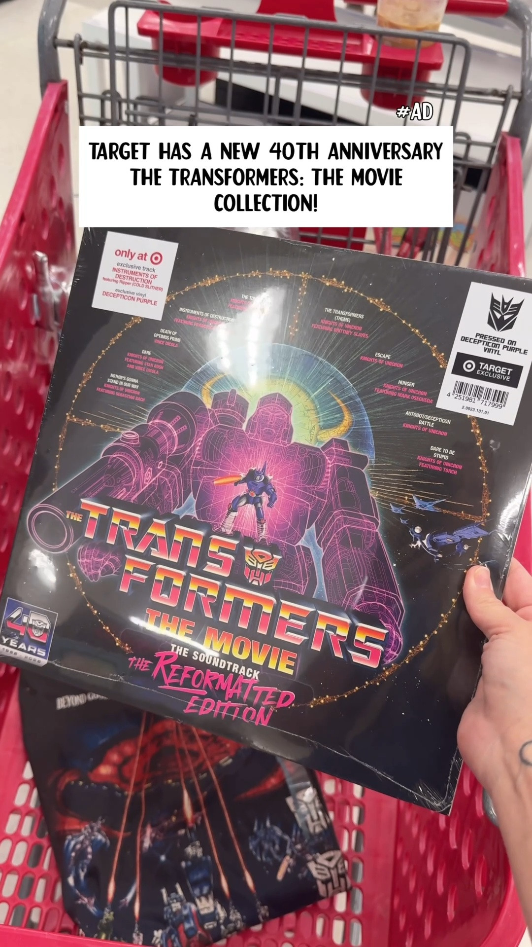 #Ad Celebrate the 40th Anniversary of The Transformers: The Movie with @target ‘s new collection of 40th Anniversary movie-inspired collectibles, apparel, and 8 Target exclusive figures to commemorate the re-theatrical release of The Transformers: The Movie!! You can find this collection available at Target and I’ve also linked the collection in my LTK shop so you can easily shop there! #TargetPartner  @transformersofficial 

@shop.ltk #liketkit, https://on.ltk.com/+ZCRXc03tziFod8xpWR85qQ