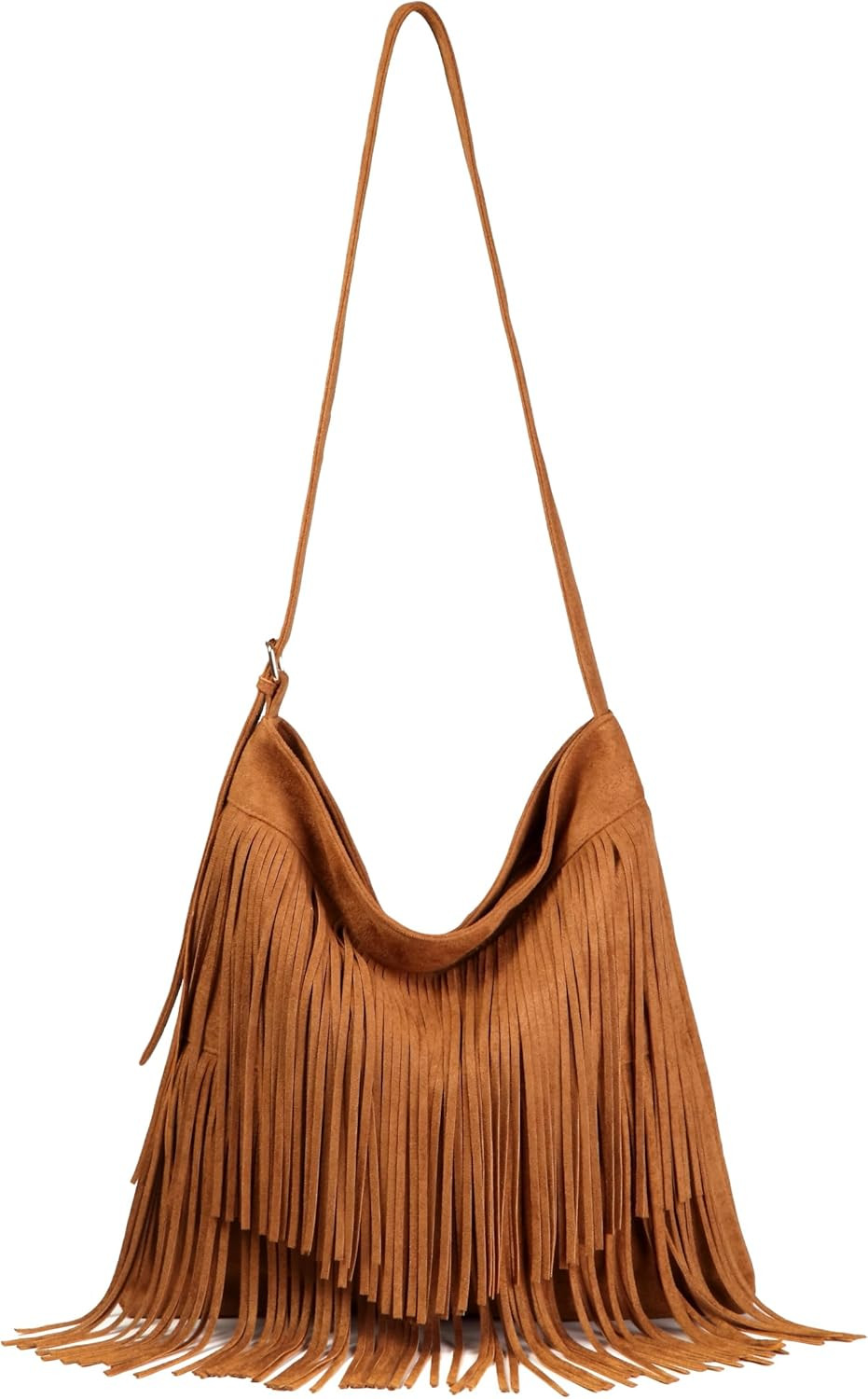 Sunwel Fashion Oversized Fringed Tote Large Tassel Hobo Shoulder Bag for Women Country Western Pu... | Amazon (US)