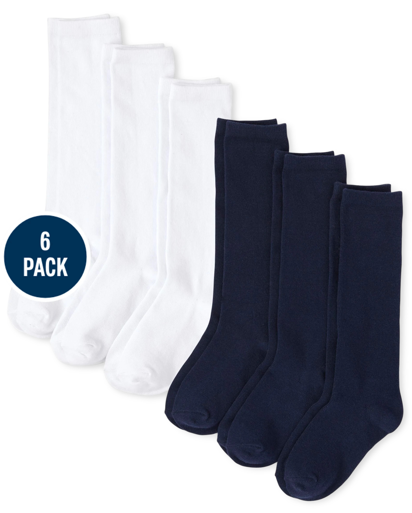 Girls Knee Socks 6-Pack - multi clr | The Children's Place