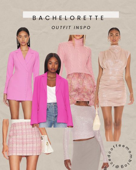 bachelorette outfit inspo / pink outfit inspo / pink theme outfits / bachelorette style / going out looks / revolve fashion finds / revolve outfits / revolve style / revolve dress 

#LTKSeasonal #LTKstyletip #LTKHoliday