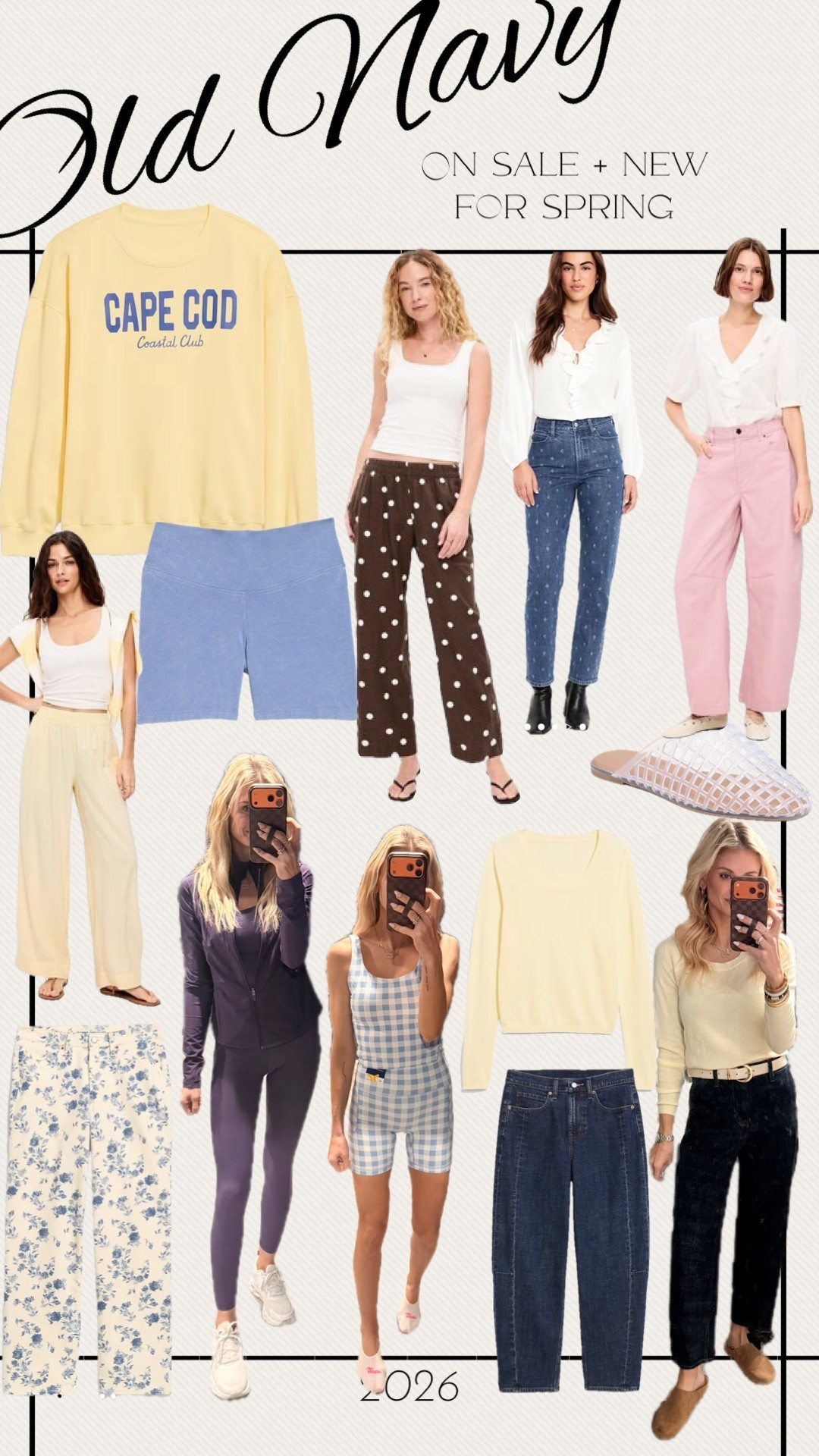 Old navy spring sale!
Everything pictured I have and love!

#LTKSpringSale #LTKootd #LTKActive