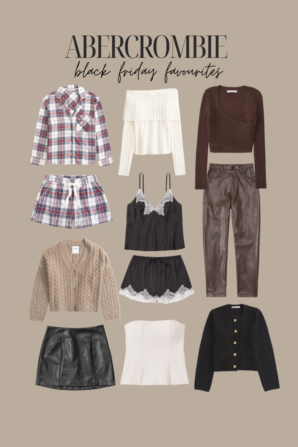 Abercrombie Black Friday discount 🤎🍂 log in for discount & then use the code CYBERAF for another 15% off 


#LTKGiftGuide #LTKCyberSaleUK #LTKCyberWeek