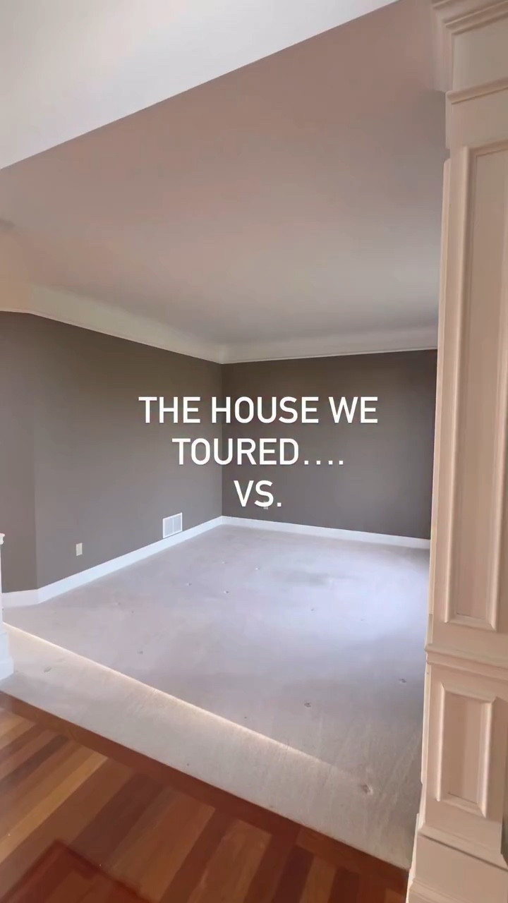 The house we toured vs the home we created! Follow along to watch us build our dream home. 

#housetour #dreamhome #homedesign #homedecor #remodeling

#LTKHome