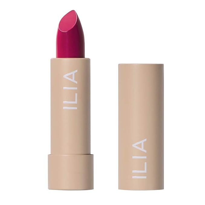 ILIA - Color Block Lipstick | Non-Toxic, Vegan, Cruelty-Free, Clean Makeup (Knockout (Magenta)) | Amazon (US)