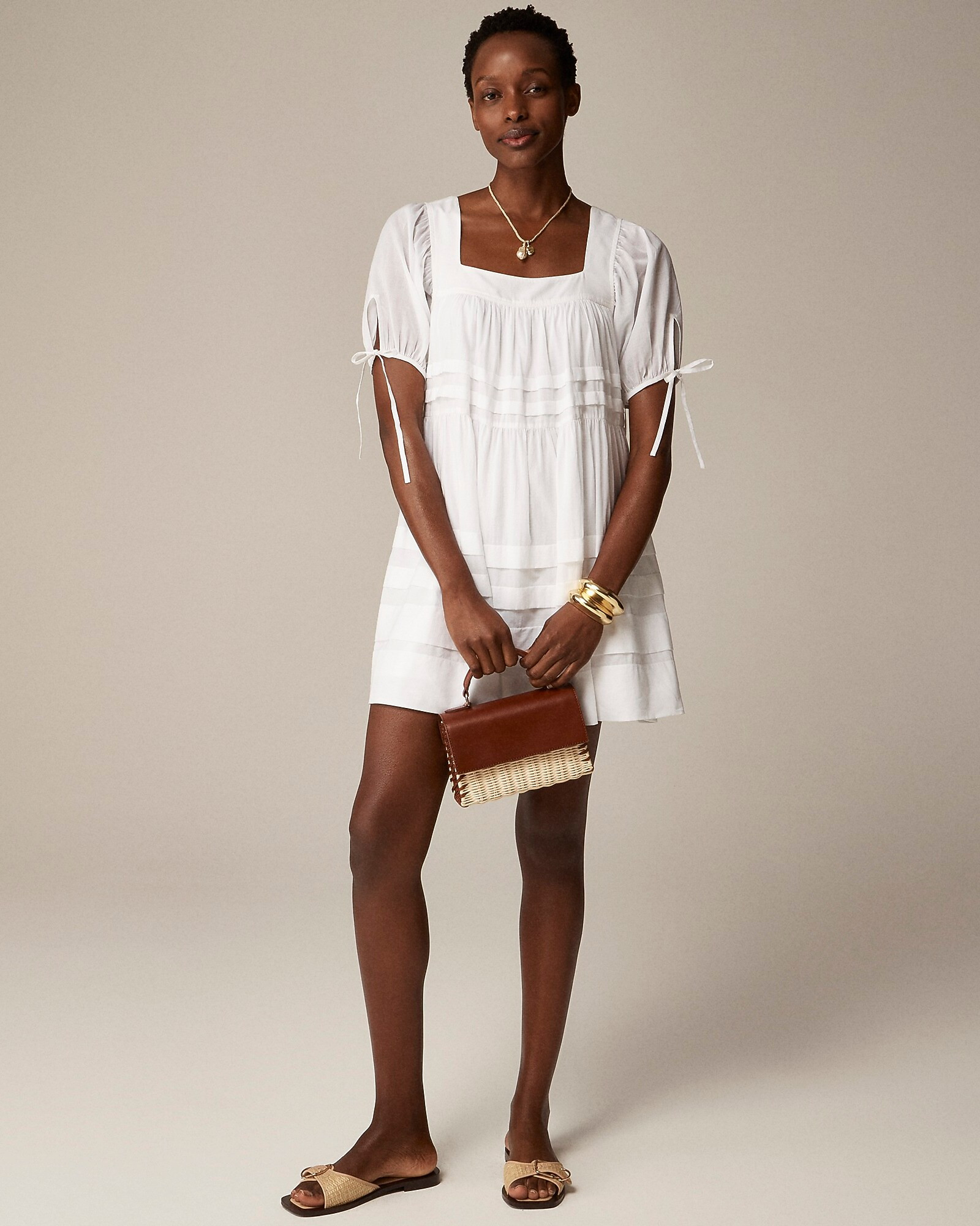 Calliste mini dress in cotton voile | J. Crew US