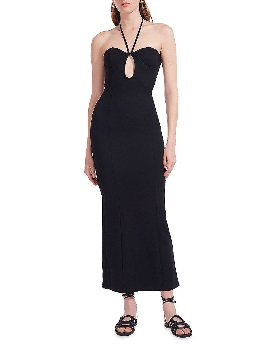 Bardot Cutout Halter Dress | Saks Fifth Avenue
