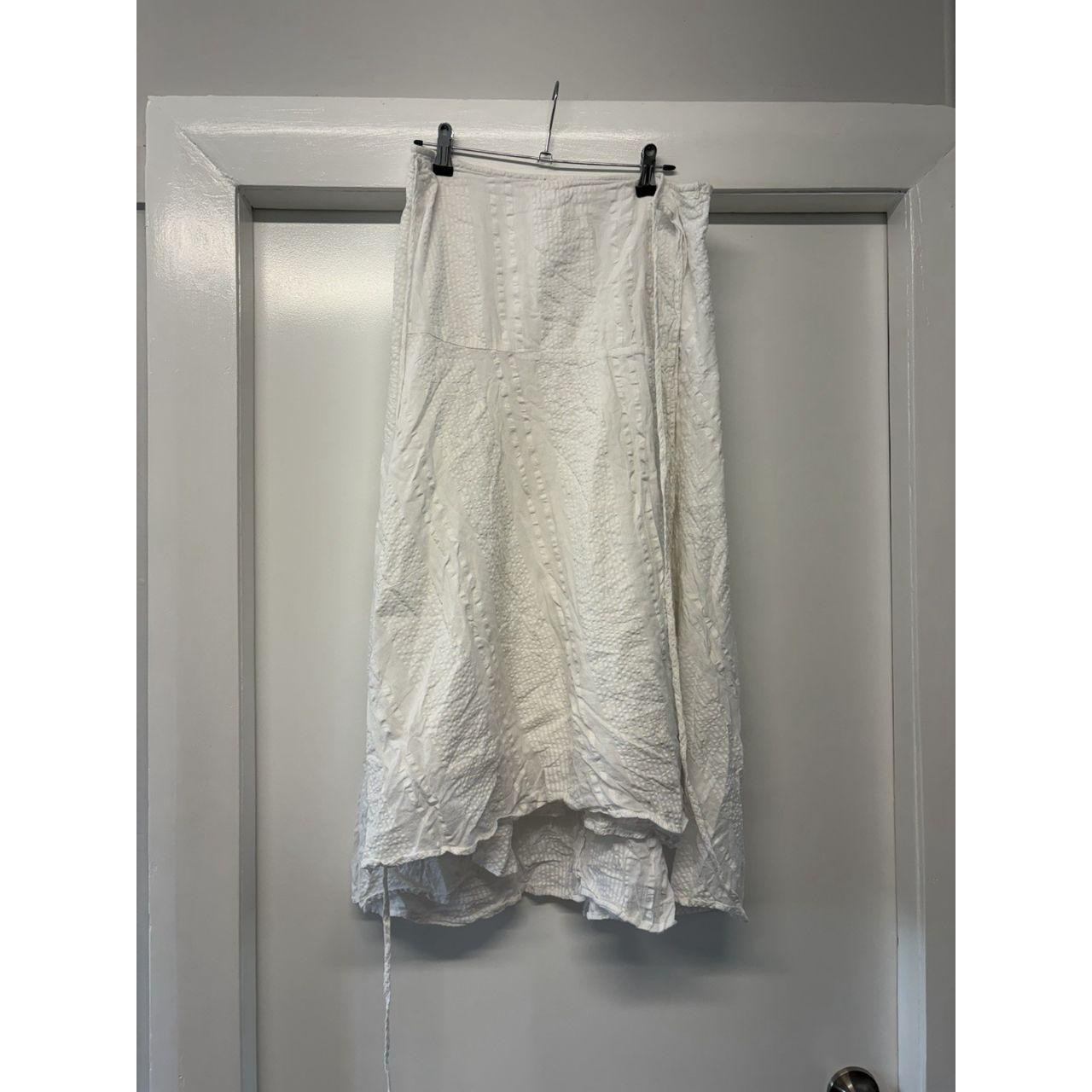 Cotton On Women's Skirt - White - One size | Depop AU