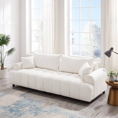 This affordable modern couch has great reviews 

Look for less / luxe for less / Amazon / living room furniture/ 

#LTKSaleAlert #LTKHome