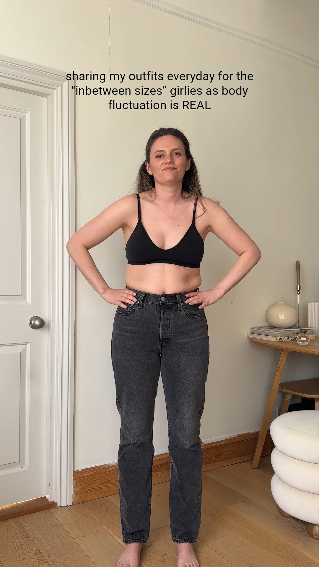 Inbetween sizes outfits 