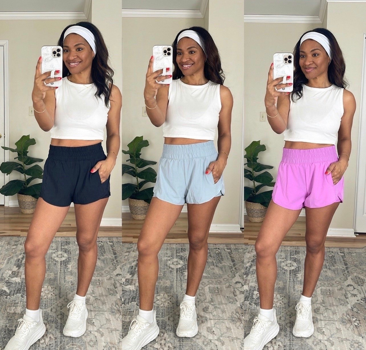 $16 Walmart shorts! I’m wearing a size small. True to size 

#ltkover40 #ltkactive #ltkgrwm

#LTKootd #LTKgrwm