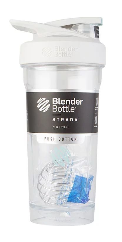 BlenderBottle Strada Shaker Cup Tritan 28oz, White - Walmart.com | Walmart (US)