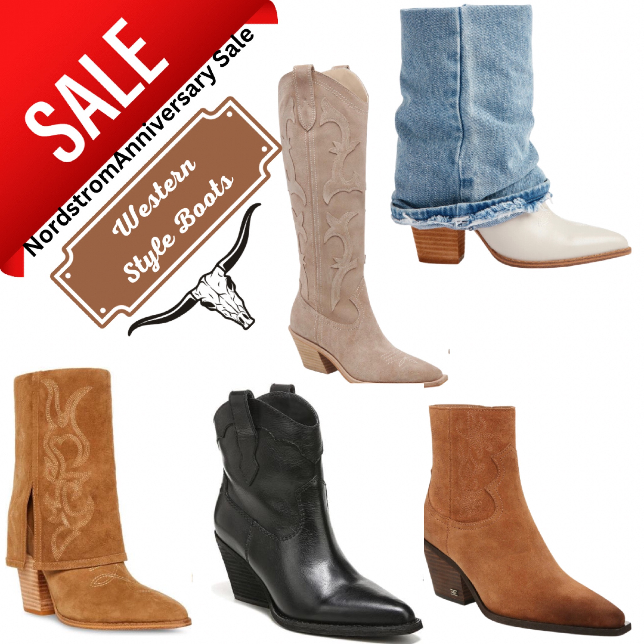 Western Style Boots on Sale at the Nordstrom Anniversary Sale 💥

#LTKsalealert #LTKxNSale #LTKunder100