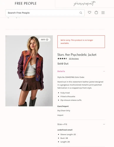 Free People Stars Psychedelic Butterfly Spring Jacket  1st PHOTO IS STOCK PHOTO | eBay US