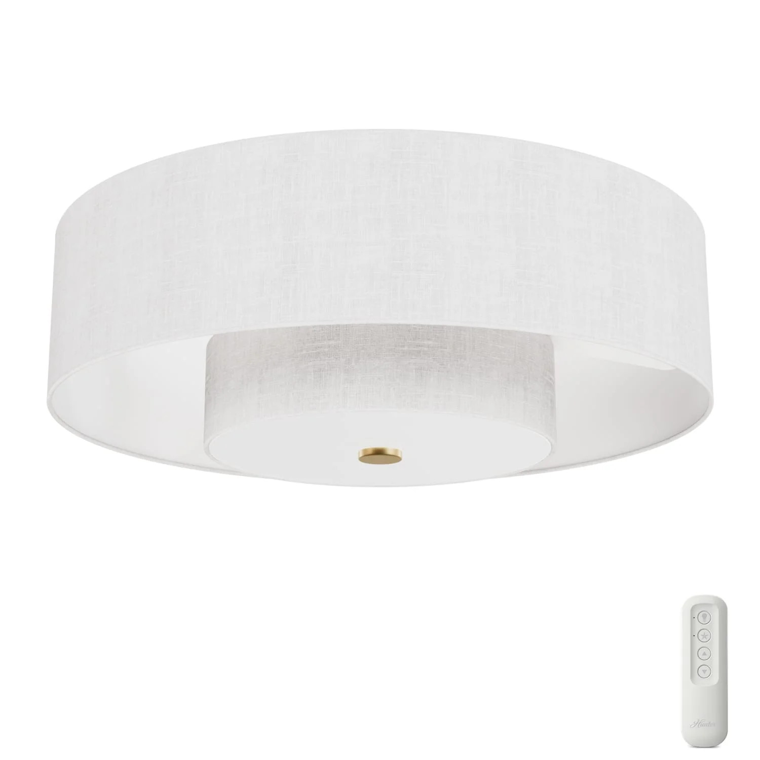 Hunter Brookside Jasmine Roth Indoor Fandelier with LED Light 30 inch with Remote | Hunter Fan Company