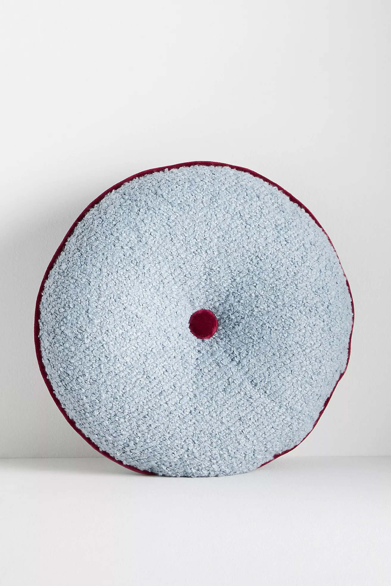 Alina Bouclé Round Pillow | Anthropologie (US)