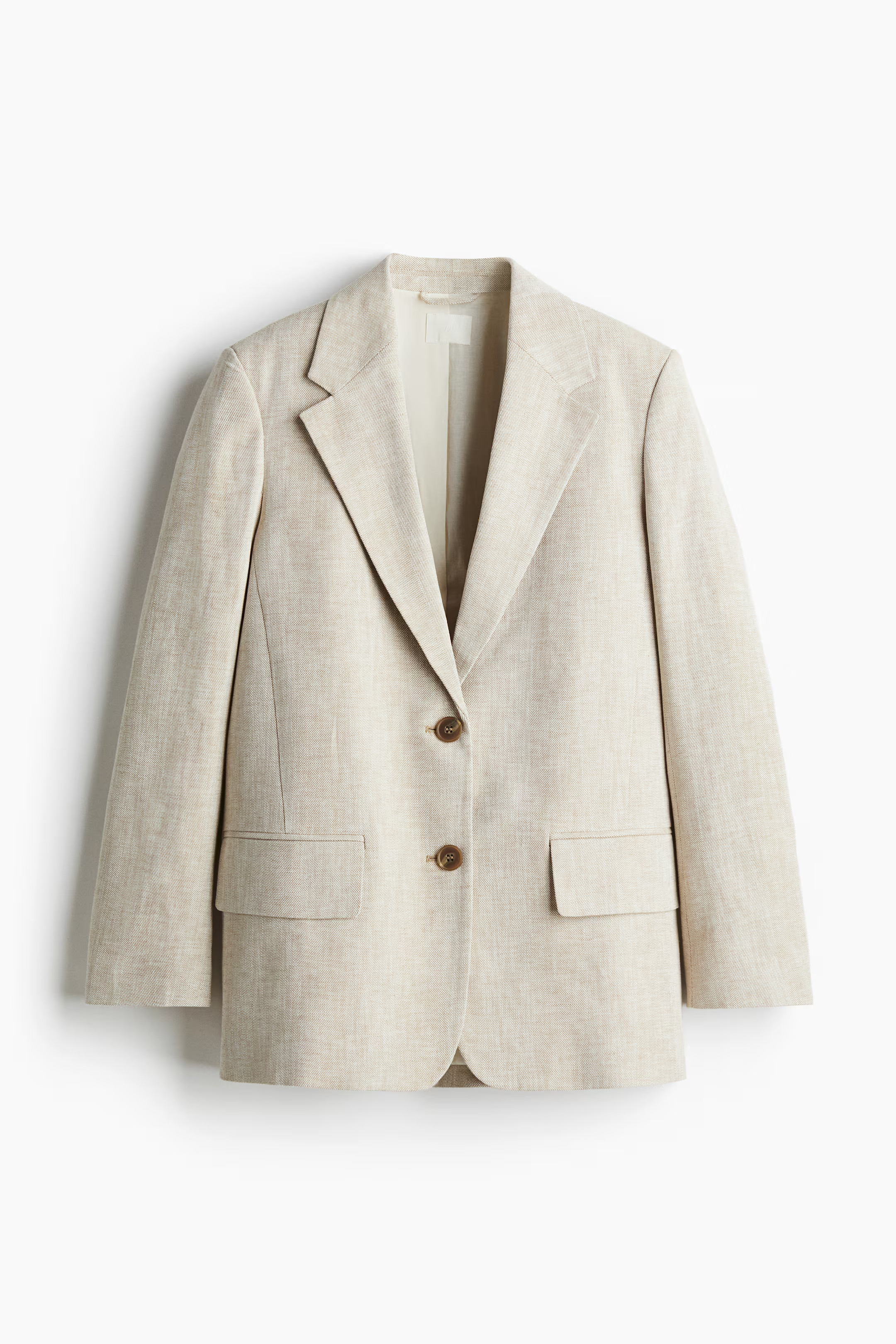 Linen-blend blazer | H&M (UK, MY, IN, SG, PH, TW, HK)