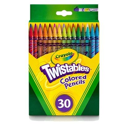 Crayola Twistable Colored Pencils 30ct | Target