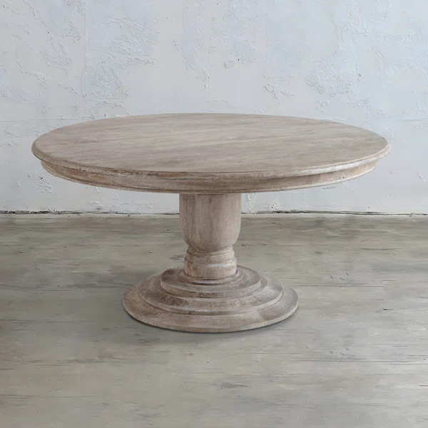 Felecia Round Solid Wood Dining Table | Wayfair Professional