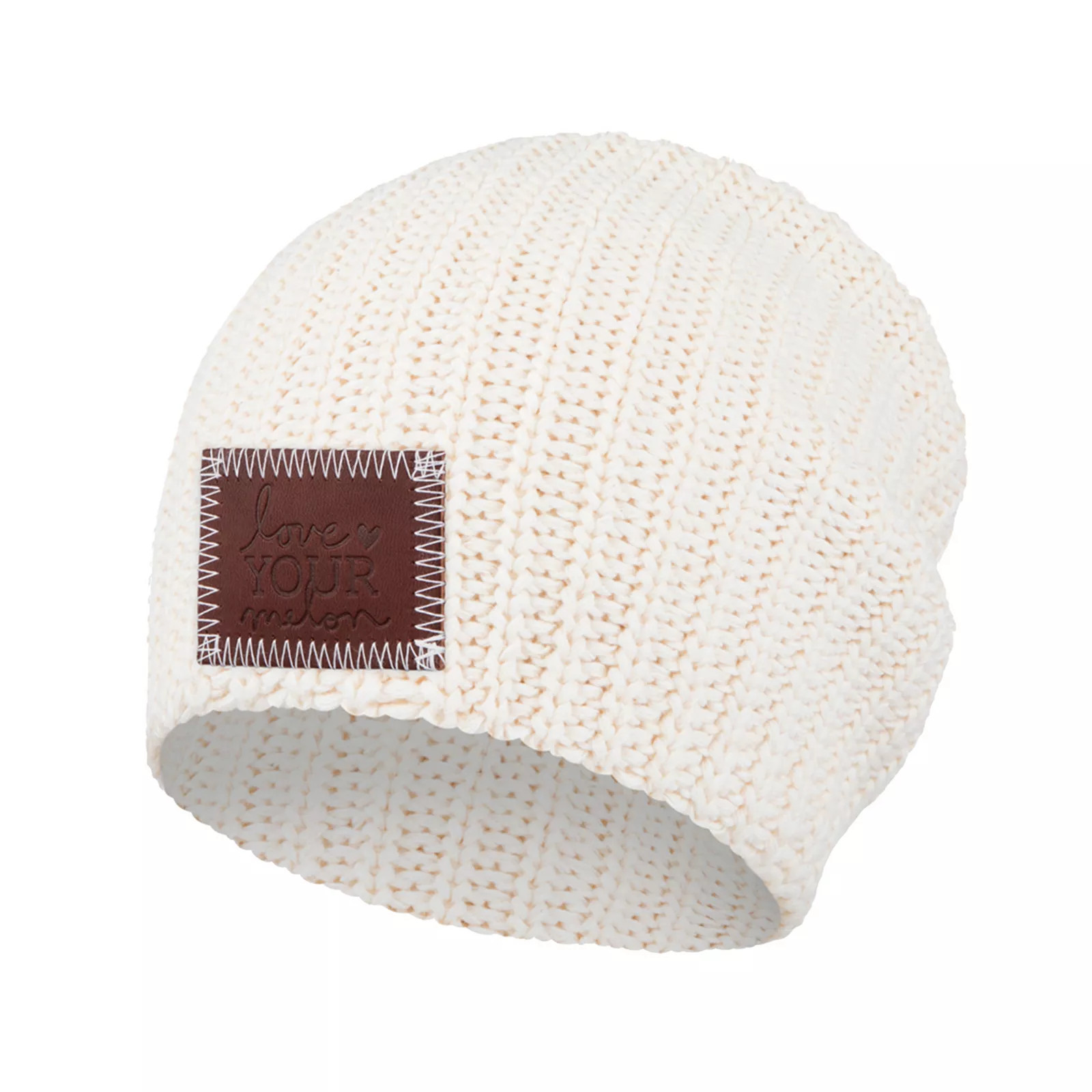 Love Your Melon Black Beanie, White | Kohl's
