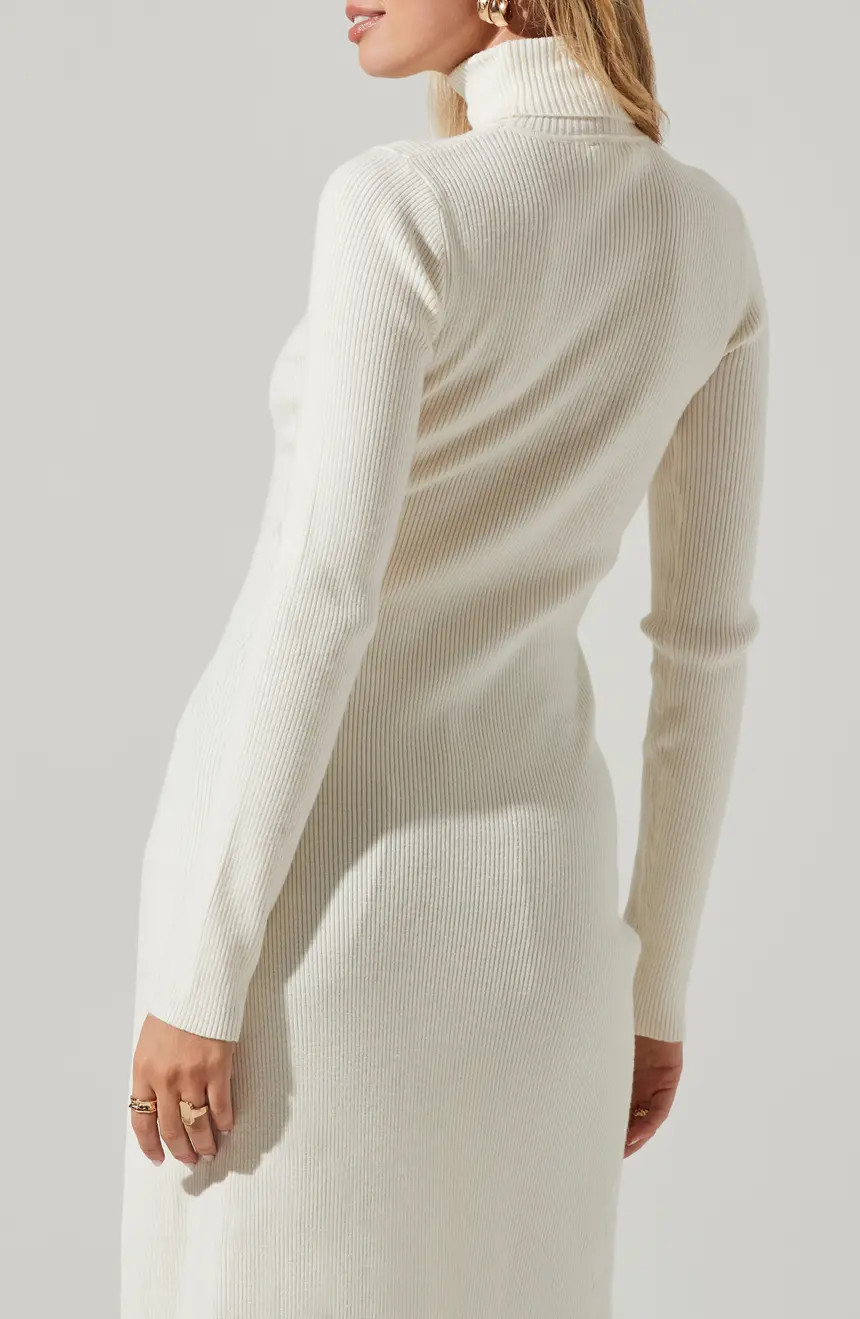 High Slit Turtleneck Sweater | Nordstrom