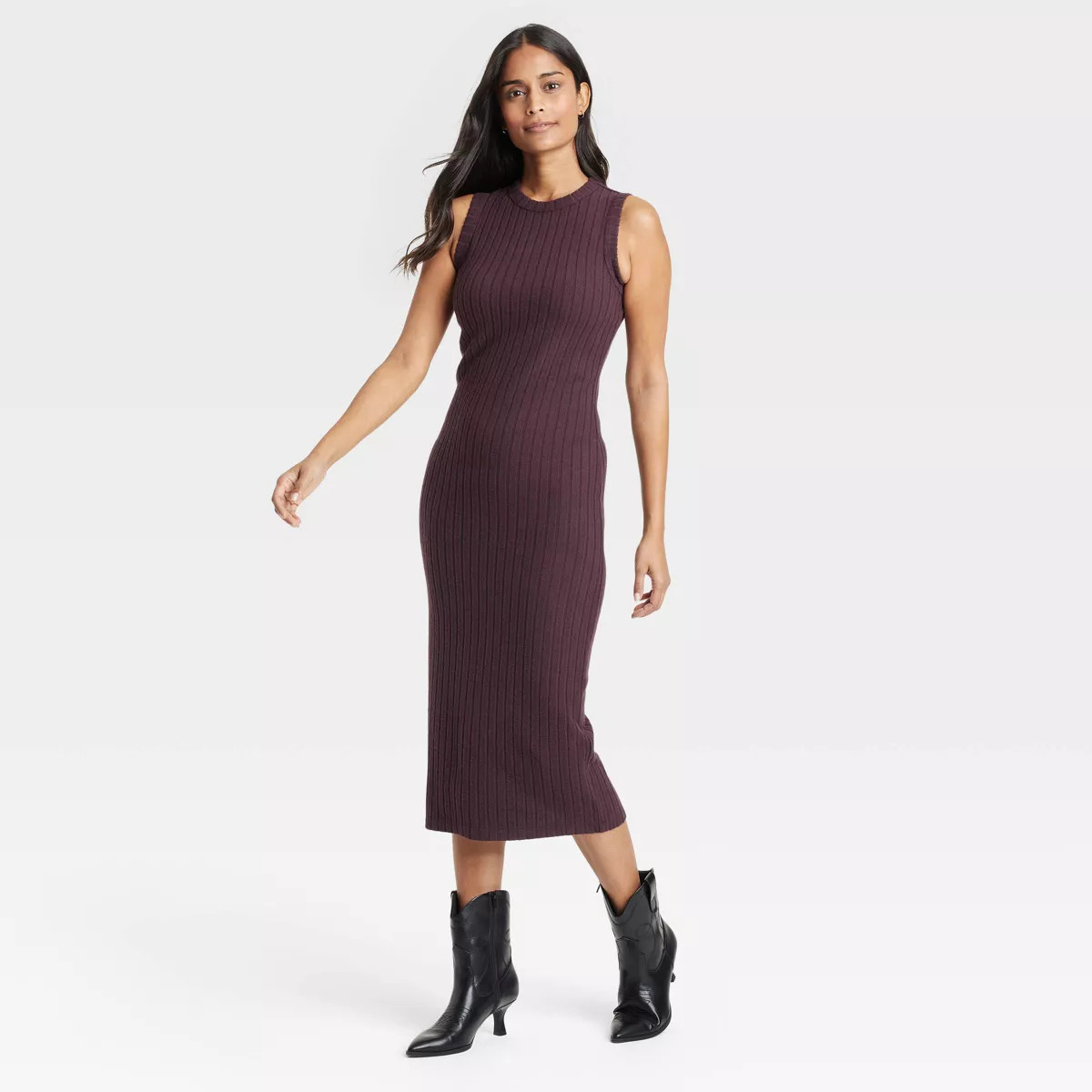 Women's Rib-Knit Midi Bodycon Dress - Universal Thread™ | Target