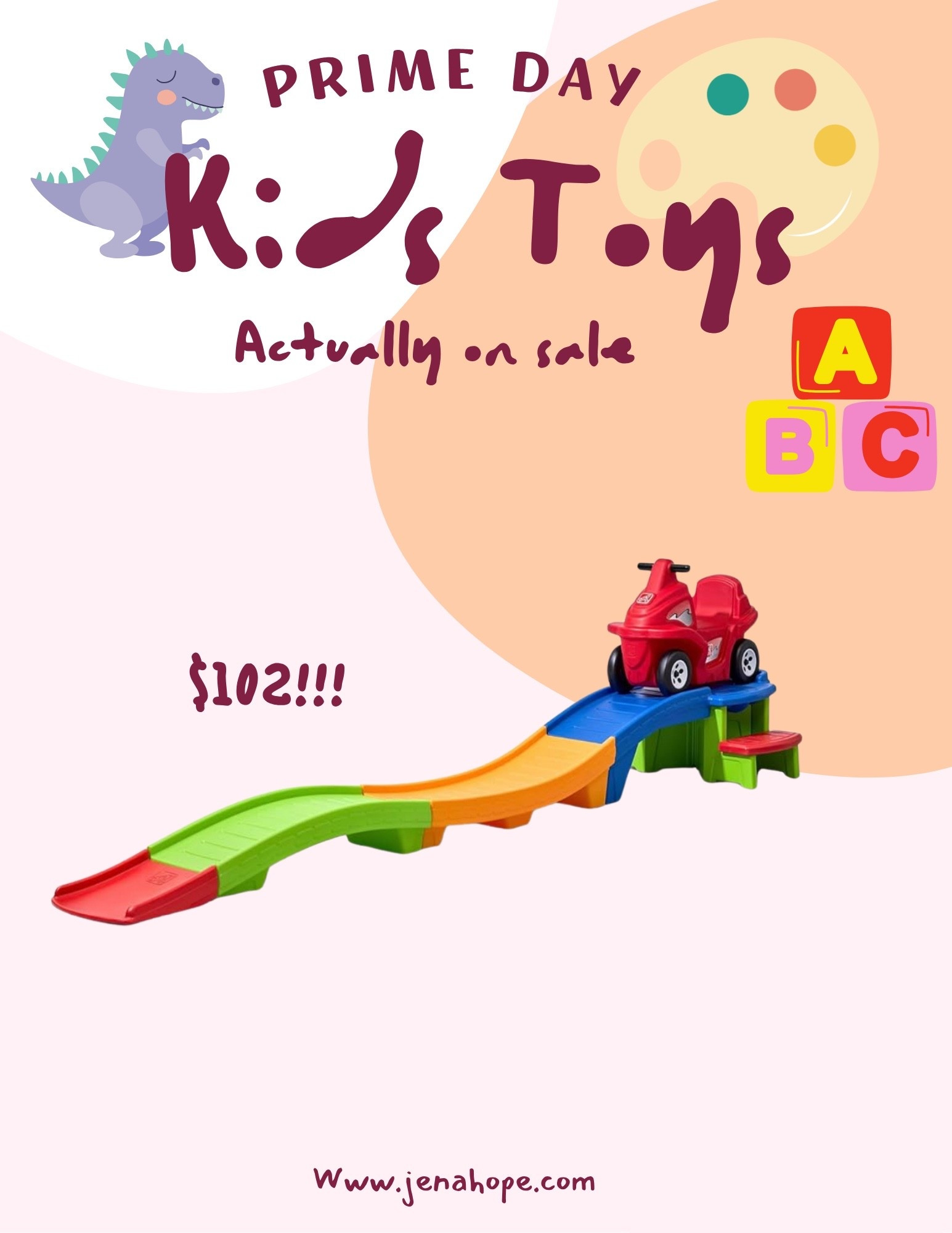 Step 2 Kids Rollercoaster on Prime Day Deal

Best prime day deals, prime day kids toys 

#LTKKids #LTKSaleAlert #LTKFamily